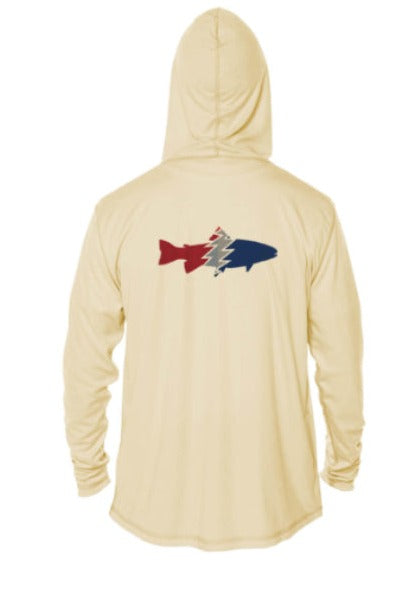Hooded Long Sleeve Performance Sun Shirt - Trout – Pesca Muerta